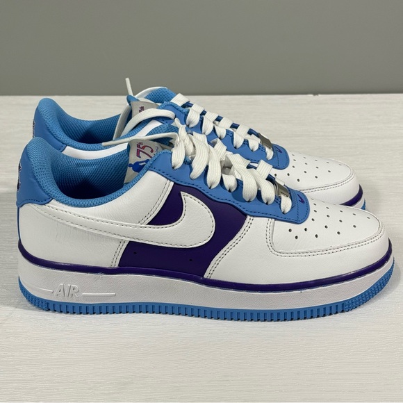 Nike Air Force 1 'LA Lakers NBA 75th' Blue White DC8874-101 Size: 6.5M/8W - Picture 2 of 12